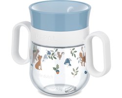 Mepal Mio 360° drinkbeker Little Dutch - 200 ml - Makkelijk vast te houden - Kinderservies - Forest Friends