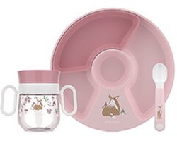 Mepal Mio Babyservies set Little Dutch - 3-delig - Kraamcadeau - Kinderservies - Fairy Garden