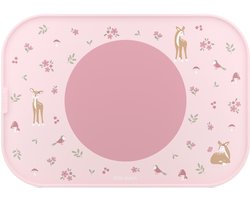 Mepal Mio placemat Little Dutch - Antislip cirkel houdt alles op z'n plek - Vaatwasmachinebestendig - Fairy Garden