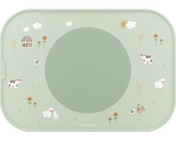 Mepal Mio placemat Little Dutch - Antislip cirkel houdt alles op z'n plek - Vaatwasmachinebestendig - Little Farm