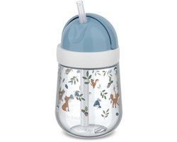 Mepal Mio rietjesbeker Little Dutch - 300 ml - Makkelijk vast te houden - Kinderservies - Forest Friends
