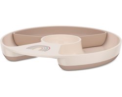 Mepal Mio Vakjesbord - Magnetronbestendig - Antislip - Met uitneembaar compartiment - Sunshine & Rainbow