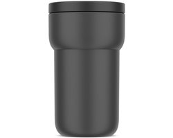 Mepal Reisbeker Ellipse - 275 ml - Koffiebeker to go - Lekdicht - Nordic black