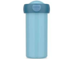 Mepal schoolbeker Campus - 300 ml - Sluit goed af - Drinkbeker voor kinderen - Cool blue