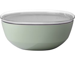 Mepal serveerschaal met deksel Silueta – 5000 ml – Saladeschaal – Nordic sage