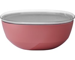 Mepal serveerschaal met deksel Silueta – 5000 ml – Saladeschaal – Vivid mauve