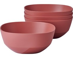 Mepal serveerschaal Silueta – 4x 750 ml – Saladeschaal – Vivid mauve