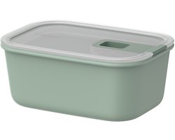 Mepal Vershouddoos EasyClip - 700 ml - Vershoudbakjes met schuifsluiting - Geschikt voor magnetron, stoomoven, koelkast en vriezer - Nordic sage