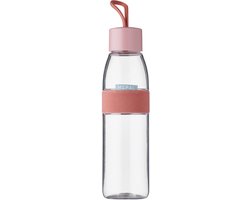 Mepal Waterfles Ellipse - 500 ml - Drinkfles - Vivid mauve