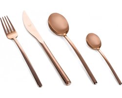 Mepra Due Bronzo (brons / koper) - 24-delige bestekset