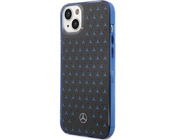 Mercedes-Benz Backcover - iPhone 14 Plus & 15 Plus - Blauw - Dun & Schokabsorberend Design