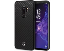 Mercedes-Benz Dynamic Carbon HardCase - Samsung Galaxy S9 Plus - Zwart