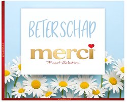 merci 250g "Beterschap" - merci Finest Selection Assorted chocolade - Mix van 8 smaken - Chocolade cadeau - Individueel verpakte chocoladereepjes