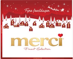 merci Fijne Feestdagen - merci Finest Selection Assorted chocolade bonbons - 250g