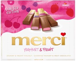 Merci Finest Selection Yoghurt & Fruit Limited Edition 250gr