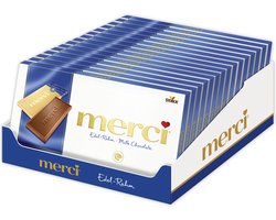 Merci - Melk Chocolade - 15x 100g
