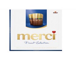 Merci - Melk chocolade - 250 gram