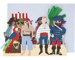 Meri Meri verjaardagskaart piraten