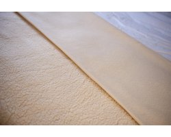 Merino topdek topper - onderdeken van Merinowol 160x200
