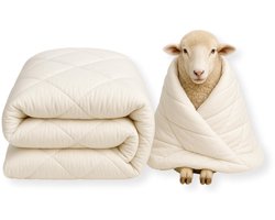 Merino Wol Koudr 140x200cm - Warme, Natuurlijke, Ademende Vulling