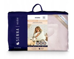 Merino Wol Koudra 155x200cm - Warm & Zacht - Licht Roze