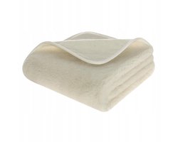Merino Wol Laken 160x200cm Natuurlijk - Ademend & Comfortabel