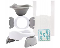 Merkloos Multifunctioneel Potje & Toiletverkleiner voor Kinderen