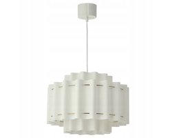 Merkloze Hanglamp Wit Stof/Messing 50 cm