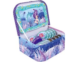 Mermaid Theeservies in Picknickkoffer