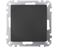 Merten System M blindplaat - inbouw - antraciet