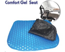 Mesa Living Comfort Gel Seat Blauw - zitkussen - honingraatstructuur