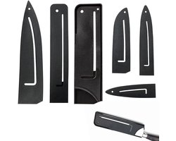 Mesbeschermer-Mesbeschermer-Mesbescherming-Mesbescherming In 6 Maten-Mesbeschermer Voor Kunststof Mesgebruik-Mesbeschermer 6 Stuks