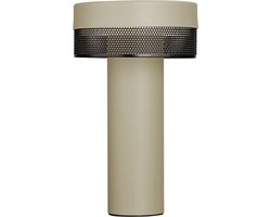 Mesh Tafellamp h:24cm zand oplaadbaar 2700k dimbaar - Modern - Hell Leuchten