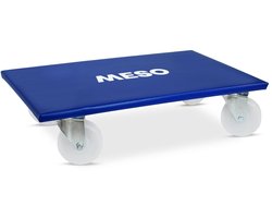 MESO Meubelroller Ongeremd - Nylon wiel - 600x350mm - Max 400kg - Industrieel - Meubelhondje - Verhuistrolley - Transportdolly