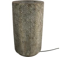 Messing Tafellamp Bella - Ø30,5xH54 cm
