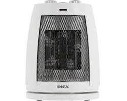 Mestic MKK-150 Keramische Campingkachel - 3 standen tot 1500W - Draaifunctie met ventilator - Compact en lichtgewicht