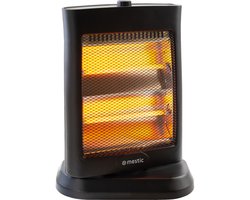 Mestic Quartz Kachel MQK-250 - 2 verwarmingsstanden (450 – 900 W) - Compact en lichtgewicht - Aanraak- en omvalbeveiliging