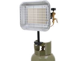 Mestic Straalkachel MES-100 30mbar Flesbevestiging - 2 Warmtestanden - 4500 Watt vermogen - Compact formaat