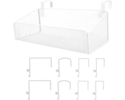 Metaal Hangende Mand voor Bedtafel en Zijkast, Ideaal voor Slaapkamer en Kantoor, Stevig en Eenvoudig te Bevestigen zonder Boren
