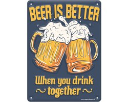 Metal signs - Beer is better