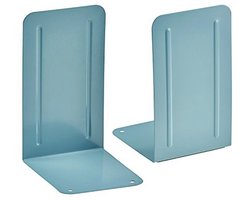 Metalen Boekensteun Zware Uitvoering - Groene Kleur - 1 Paar