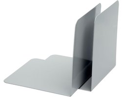 Metalen boekensteunen 130x140x140 mm - Stevig ontwerp voor boeken, DVDs en mappen