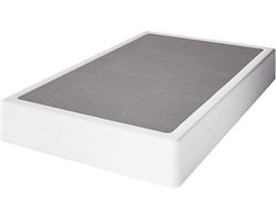 Metalen Boxspring - Bedonderstel - Slaapcomfort Verbeteren - Geluidsvrij & Antislip - 229 cm Hoog - Stoffen Hoes