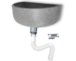 Metalen compostbak 3L voor keuken - Afvalbakje met geurfilters - Prullenbak voor gft-afval - Crème kleur
