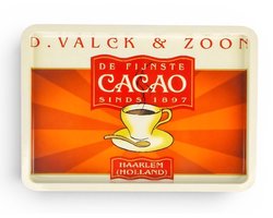 Metalen Dienblad “Cacao” (Vintage stijl)