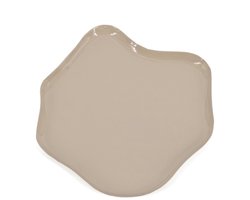Metalen dienblad Mori S glossy sand