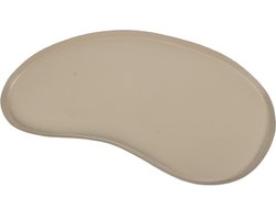 Metalen dienblad organisch sand