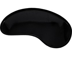 Metalen dienblad organisch zwart Kidney dienblad