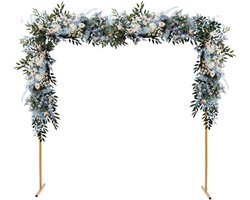 Metalen Frame - Gouden Metalen Huwelijksboog - Vierkante Ballonboogset - voor Feesten, Evenementen, Decoraties, Fotohokjes, Achtergrondstandaards - 2 M X 2 M