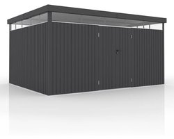Metalen Gereedschapsschuur / Opbergschuur / Tuinschuur / Berging Luzern - Antraciet - 12 m²
